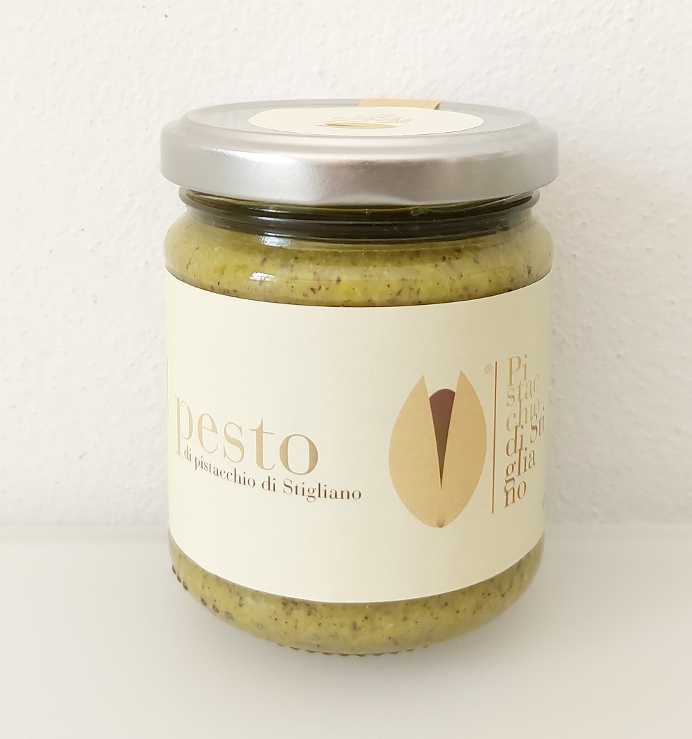 PESTO di PISTACCHIO di Stigliano (Basilicata) al NATURALE