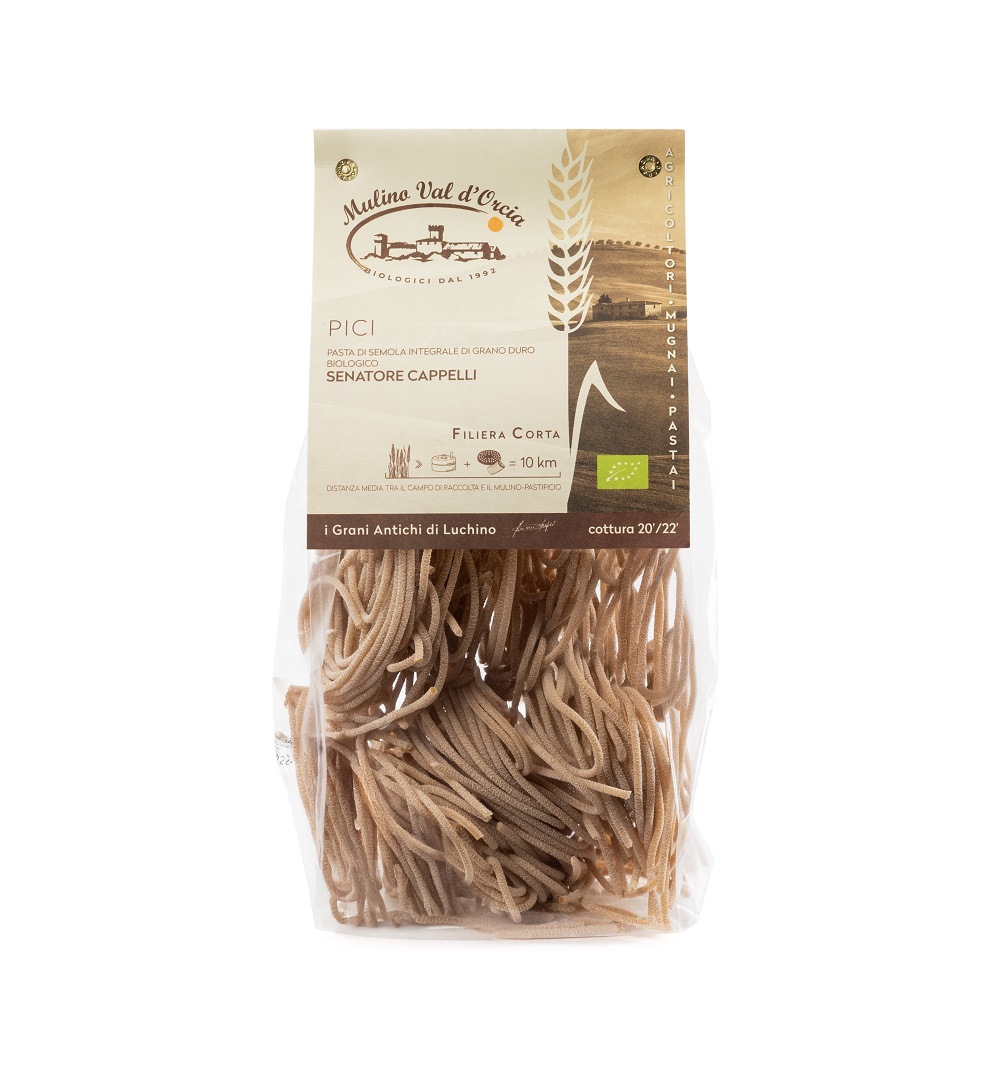 PICI grano duro integrale SENATORE CAPPELLI bio Val d'Orcia