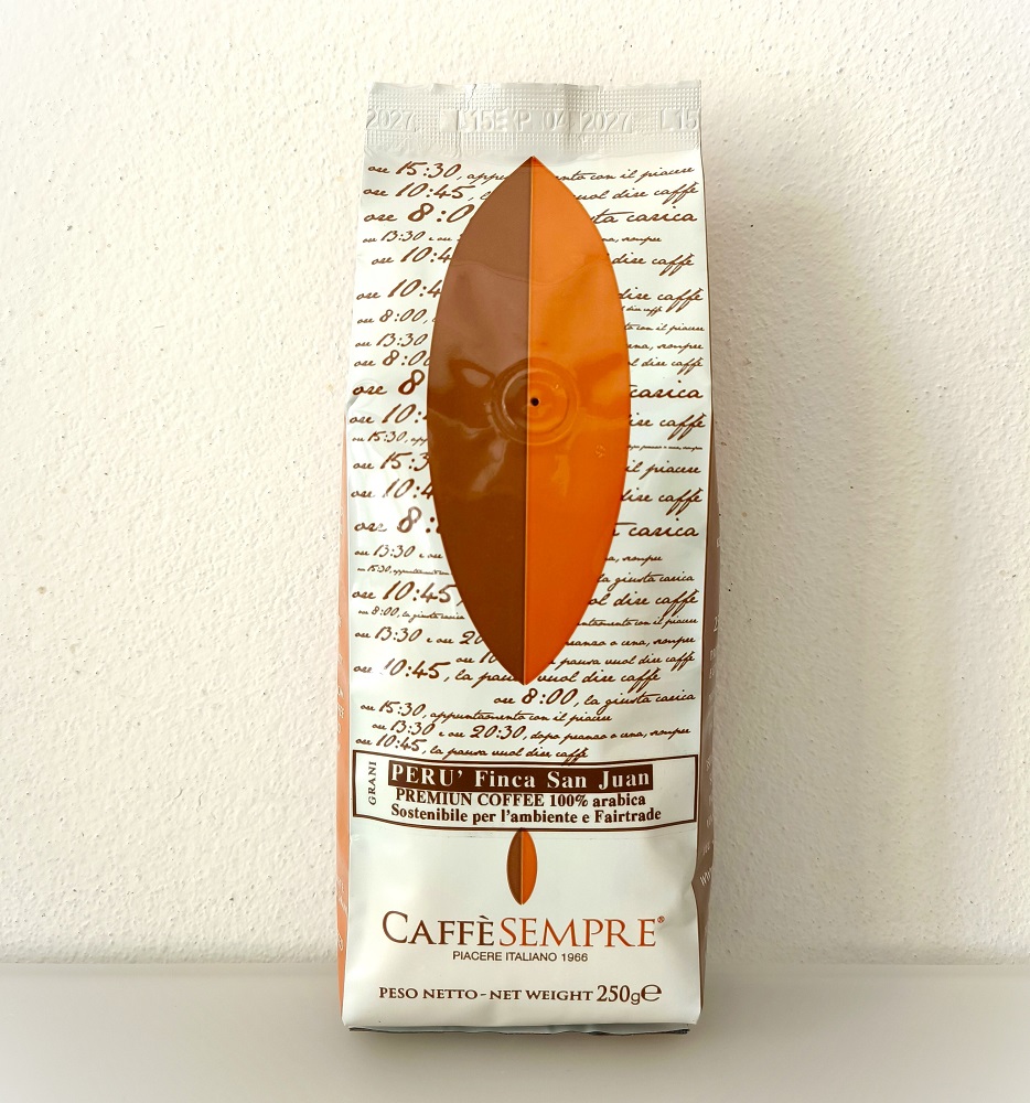 CAFFE' monorigine PERU' San Juan 100% Arabica macinato fresco - 250g