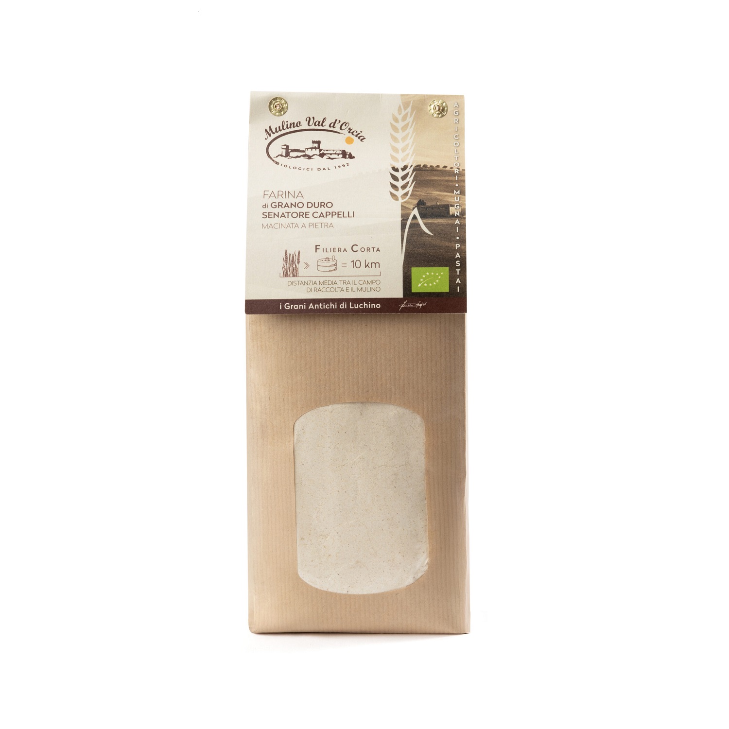 FARINA Grano Duro SENATORE CAPPELLI bio Val d'Orcia