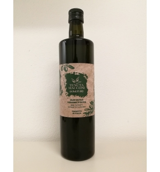 OLIO EXTRAVERGINE di OLIVA bio Sicilia in bottiglia
